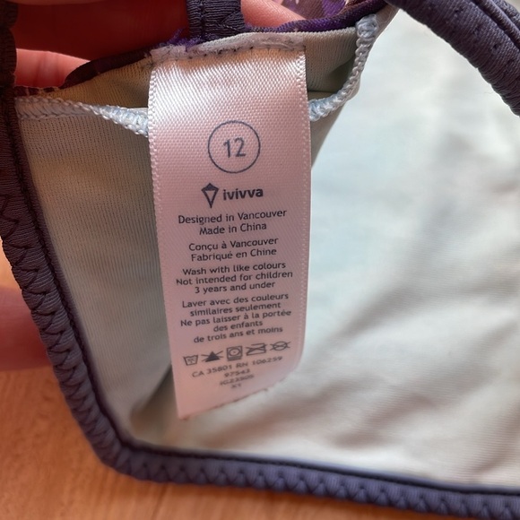 Ivivva by Lululemon swimsuit top - Picture 7 of 8